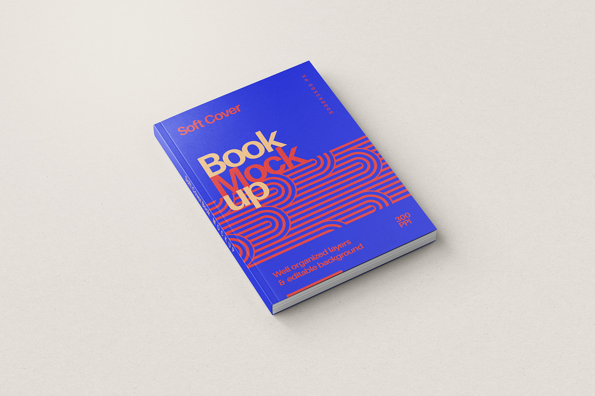Book Cover Mockup Set, a Books & Magazine Mockup by mockupatelier (Photo 4 of 9)