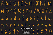 Speener, a Font by CozyFonts Foundry (Thumbnail 2 of 5)