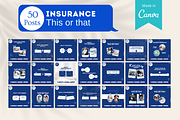 Insurance Posts - Canva Templates, a Social Media Template by Viral Content Design (Thumbnail 5 of 16)