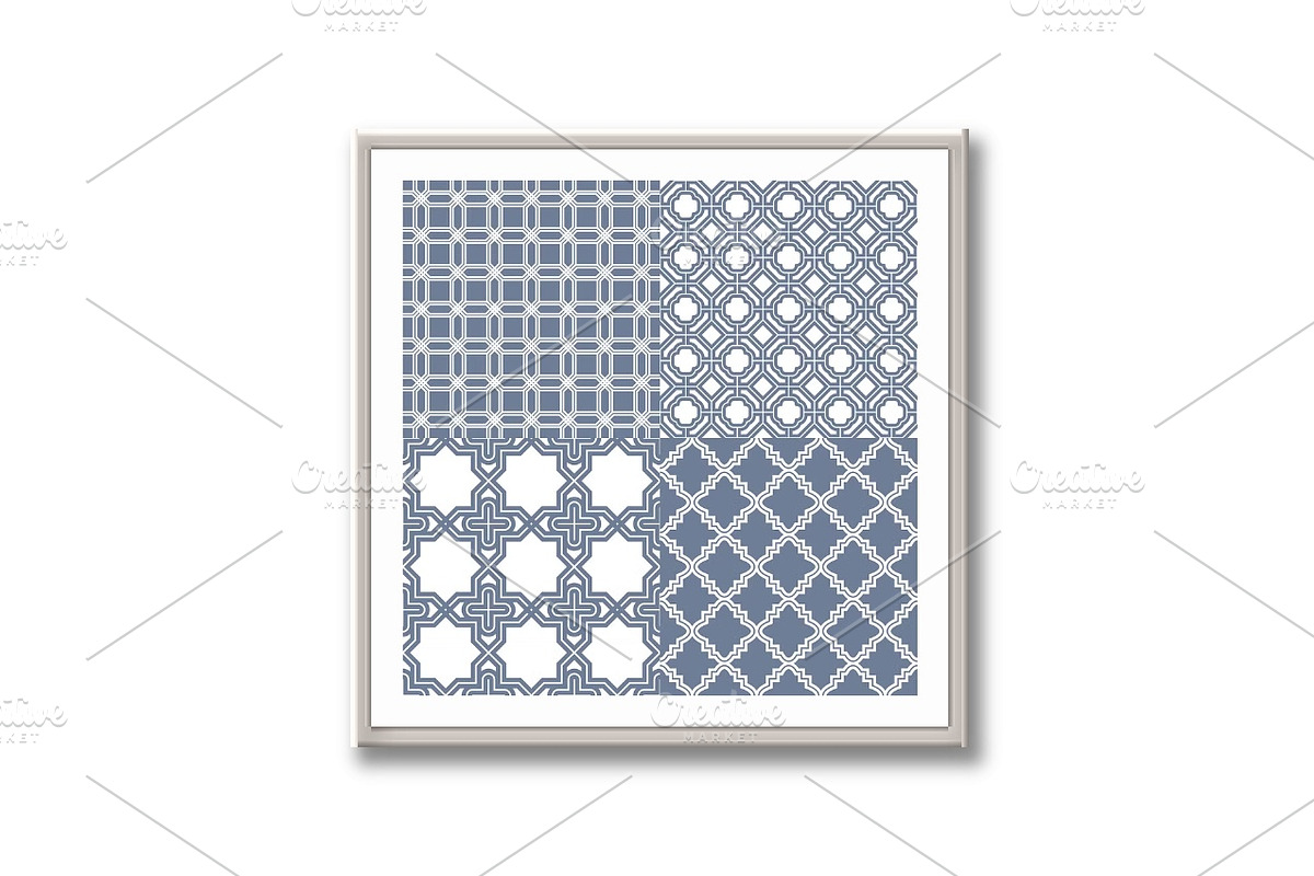 Set of geometry patterns, a Pattern Graphic by RODINA (Photo 2 of 3)