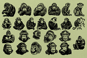 330 ZOO Animals vector illustrations, an Animal Illustration by Nocturnal Wolf (Thumbnail 8 of 18)