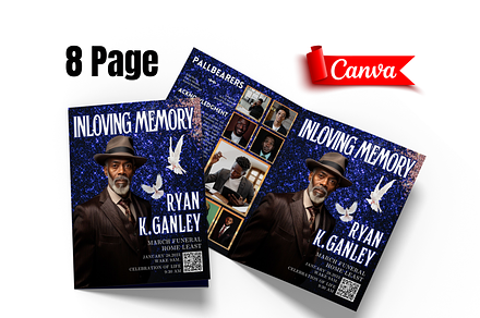 funeral program template, a Templates & Theme by iloveTemplate