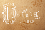 Sale-Fratello Nick, a Font by Debi Sementelli (Thumbnail 1 of 2)