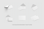 Postcard With Envelope MockUp, a Print Template by coloformia (Thumbnail 10 of 10)