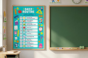 Cute Classroom Decor Bundle, an Education Illustration by C Design Studio (Thumbnail 8 of 15)