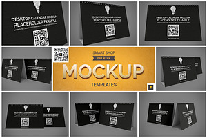 Desktop Calendar Mockup