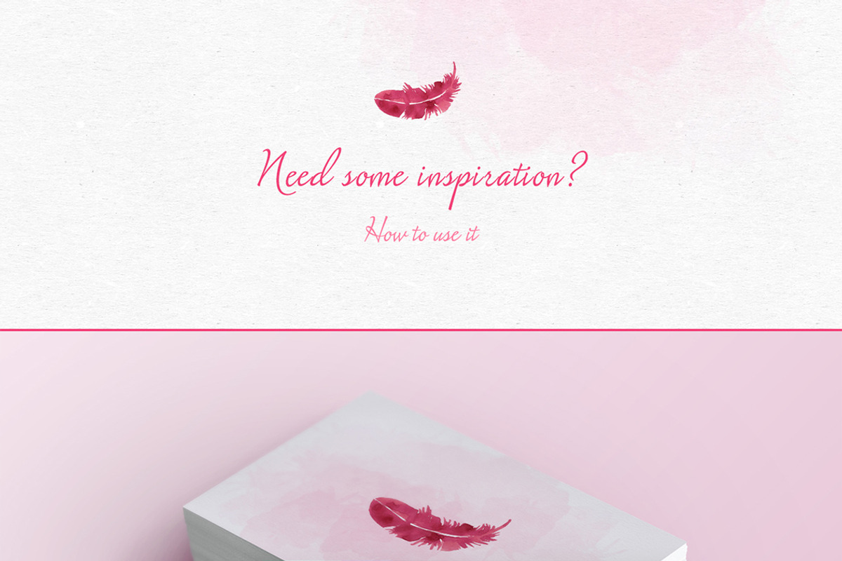 Aqualove - Watercolor Goodies, a Texture Graphic by Uzers (Photo 5 of 5)