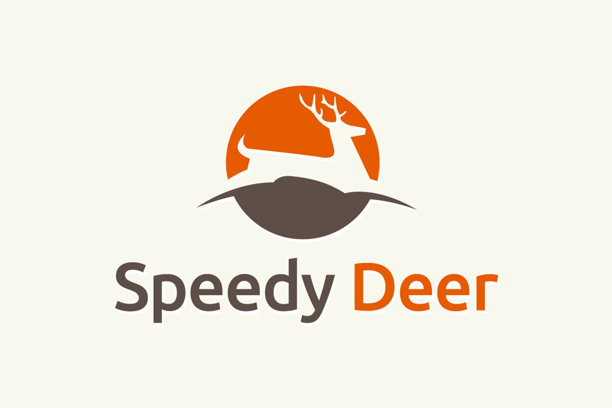 Speedy Deer, a Branding & Logo Template by wakgraphic (Photo 1 of 3)