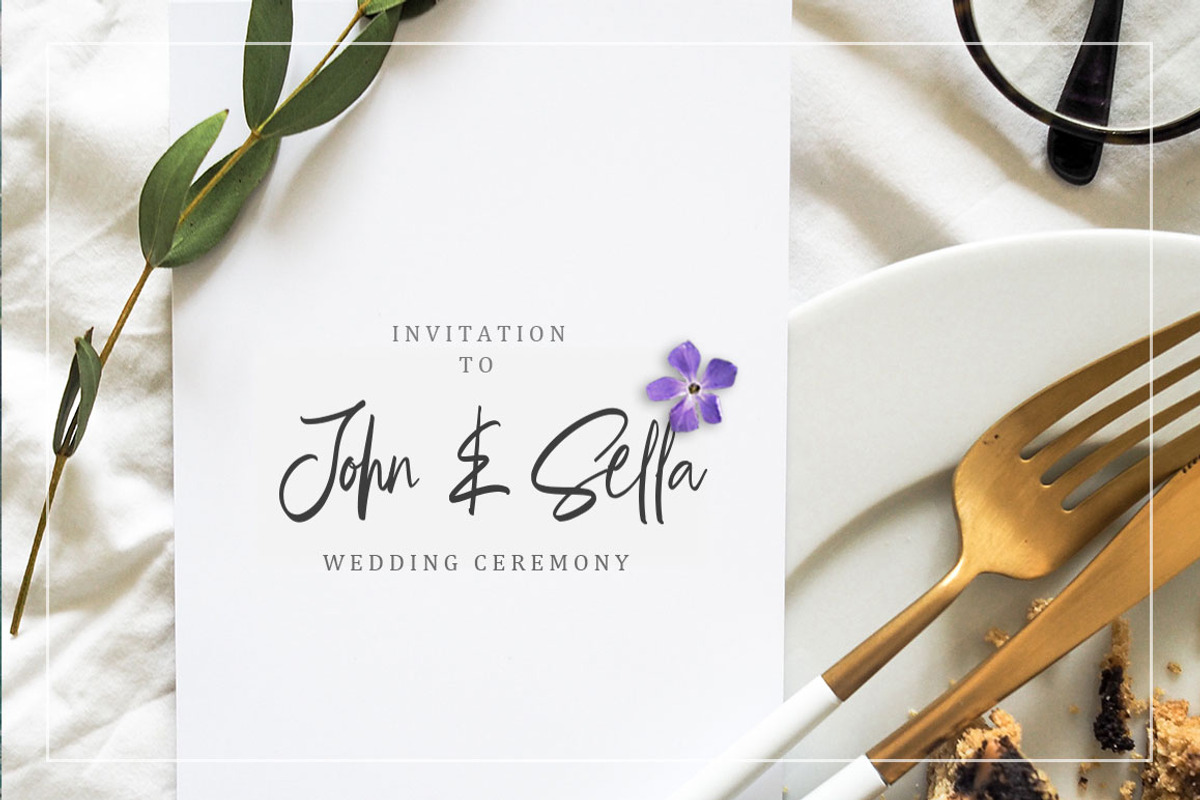 Briliantine Beautiful Script, a Script Font by Putra Khan (Photo 10 of 25)