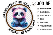 Cute Evil Animals Clipart, an Illustration by Craft Nest (Thumbnail 2 of 7)