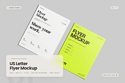 US Letter Flyer Mockup, an Advertising Mockup by Toasin Studio (Thumbnail 1 of 7)