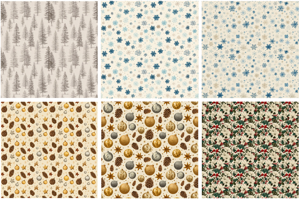 Rustic Neutral Winter Boho Christmas, an Illustration by Designking (Photo 2 of 4)