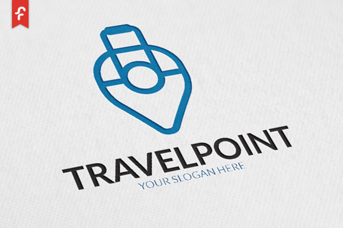 Travel Point Logo, a Branding & Logo Template by ft.studio