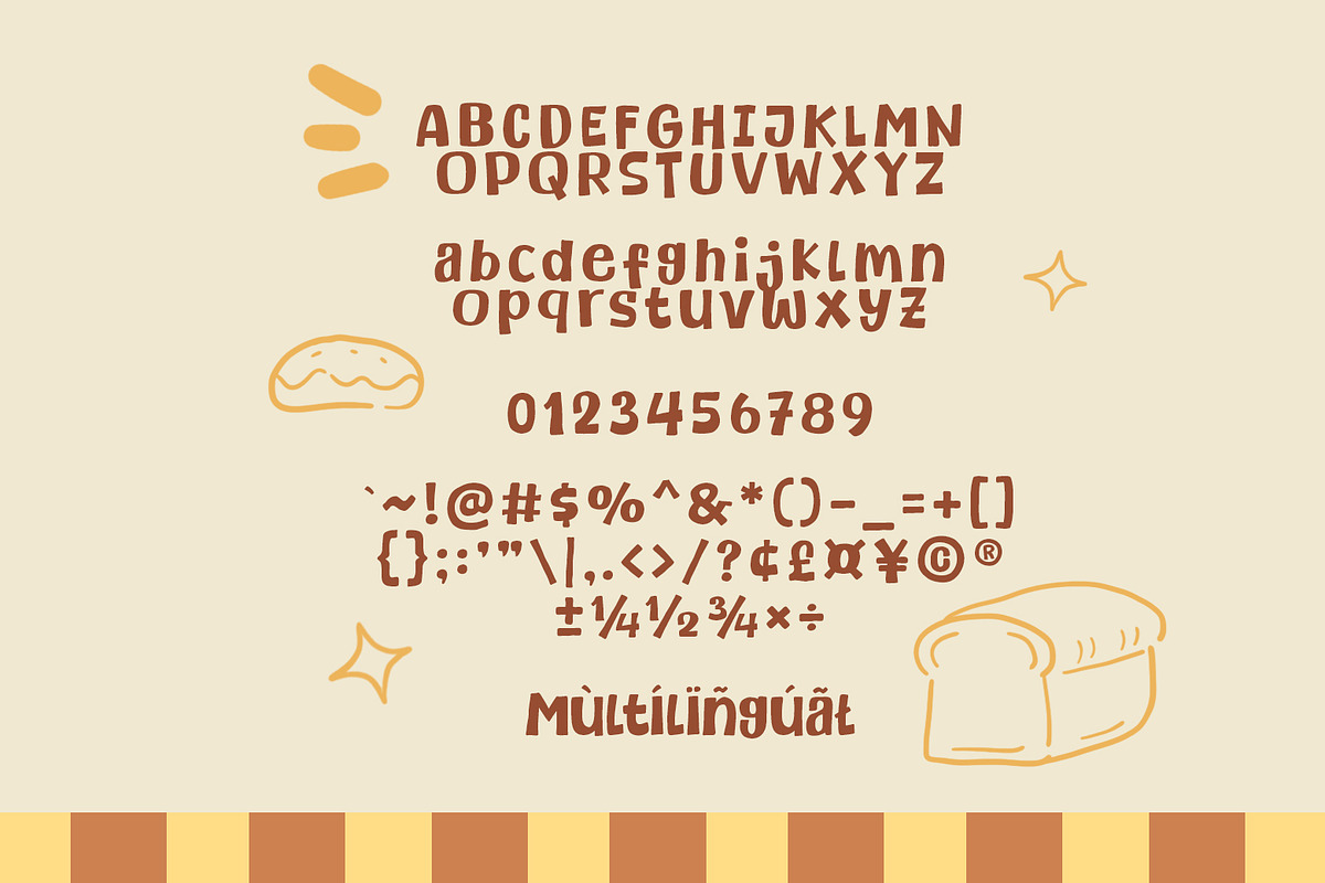Bread Squishy - A Fun & Cozy Font, a Sans Serif Font by khurasan (Photo 6 of 6)