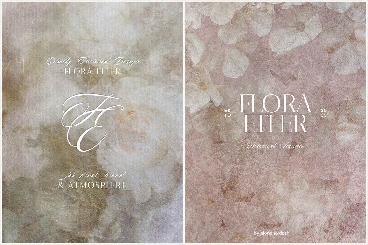 Flora Ether Botanical Backgrounds, a Background Graphic by alonahaidash (Photo 12 of 16)