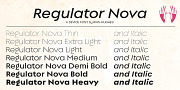 Regulator Nova, a Sans Serif Font by Device (Thumbnail 6 of 9)