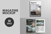 Magazine or Book PSD Mockup, a Books & Magazine Mockup by GreatFruit (Thumbnail 1 of 10)