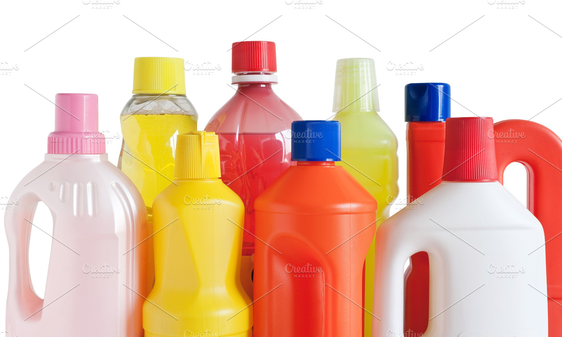 plastic detergent bottles, an Industrial Photo by Antonio-S