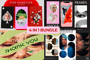 Retro & Modern Aesthetic Bundle, a Social Media Template by Kristina&Co (Thumbnail 1 of 14)