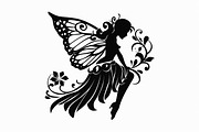 Silhouette of a fairy with delicate, an Illustration by Amazin_art (Thumbnail 13 of 13)