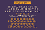 Puerto Playful Tattoo Font, a Sans Serif Font by 24Design Studios (Thumbnail 5 of 6)