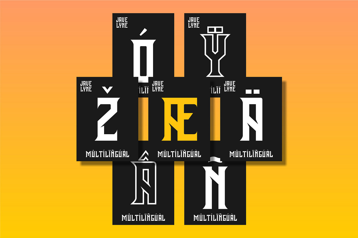 JAVELYNE FONT SQUARE DUO preview 7