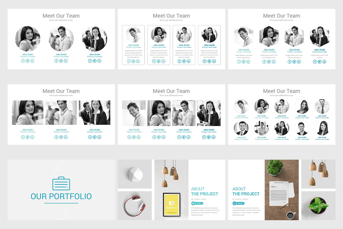 Best Minimal Keynote Template, a Presentation Template by SlideSalad (Photo 11 of 20)