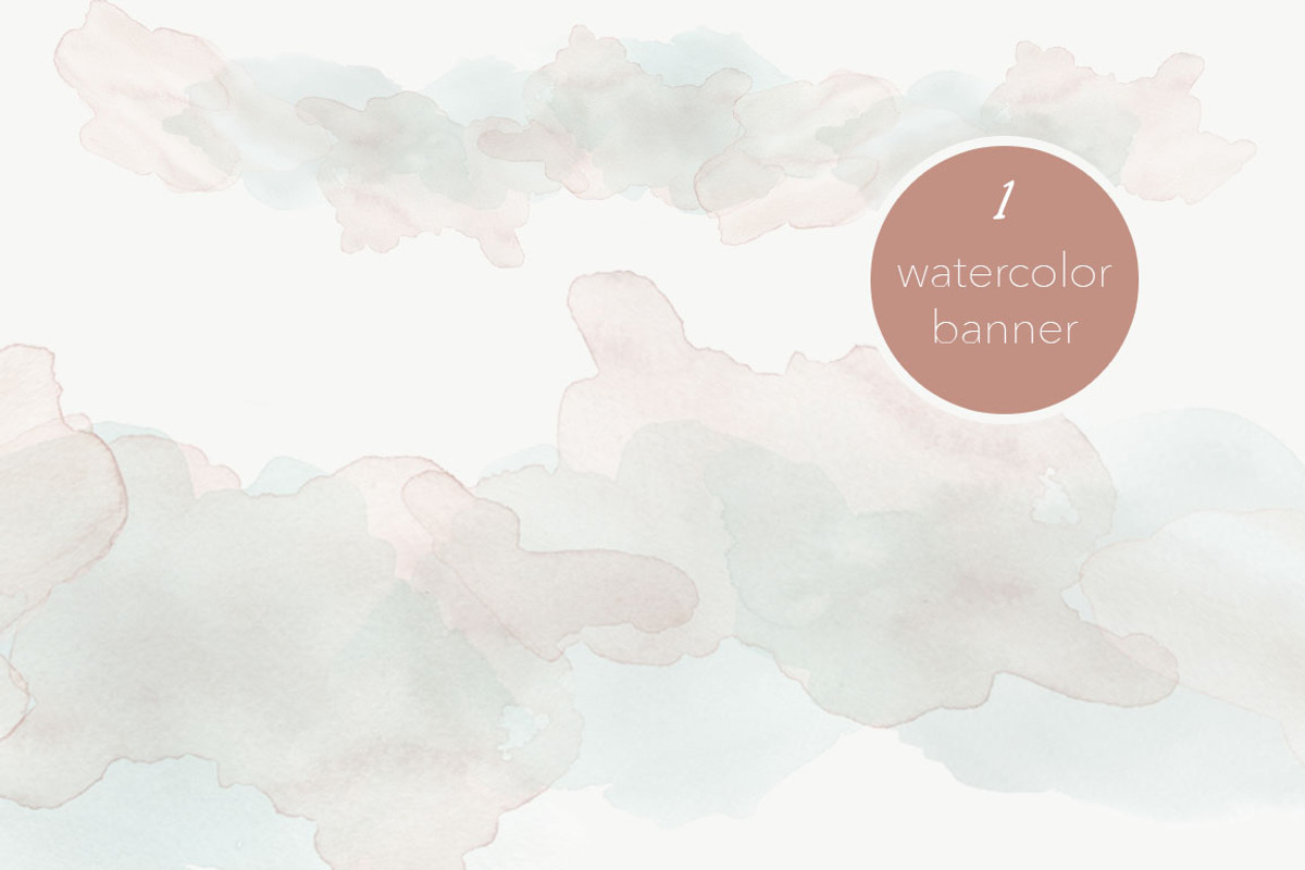 Watercolor - Stains & Brushstrokes, a Texture Graphic by MariePierLaf (Photo 8 of 8)