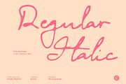 CS Ariana Drawn, a Script Font by Craft Supply Co. (Thumbnail 3 of 8)