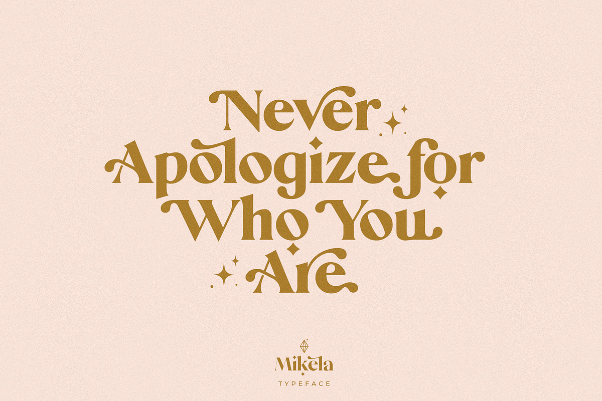 Mikela - Gorgeous Typefaces, a Serif Font by Kaligra.co (Photo 34 of 49)