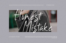 Honest Mistake - Casual Handwritten