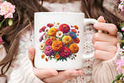 Floral Summer Sublimation Clipart, an Illustration by RobertsArt (Thumbnail 7 of 8)
