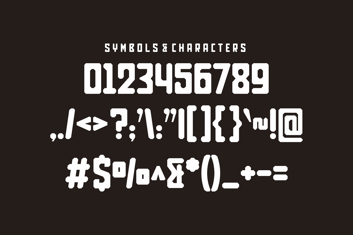 Bogas - Bold Display Font, a Sans Serif Font by lelevien (Photo 3 of 4)