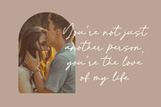 Kindly Soulmate Script, a Script Font by MJB Letters (Thumbnail 3 of 11)