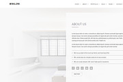 Minilow - Minimal portfolio template, a HTML Template by techboot (Thumbnail 6 of 6)