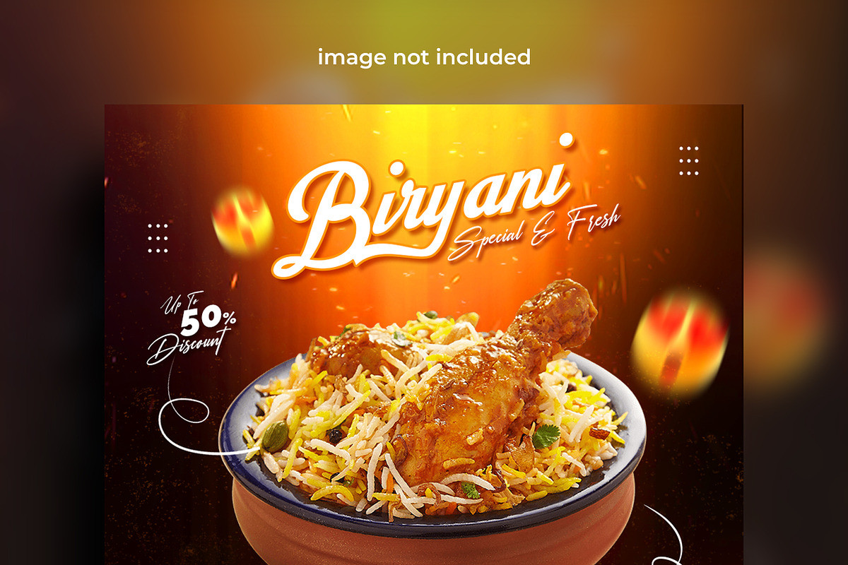 Special food social media banner, a Social Media Template by mdmijanur0187 (Photo 2 of 3)