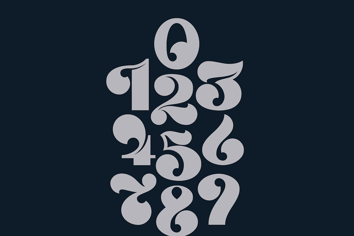 Pole Numerals preview 5