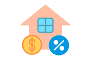 House Flat Icon, a Duotone Icon by Pexelpy (Thumbnail 2 of 2)
