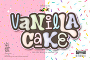 Vanilla Cake, a Font by BBtypeStudios (Thumbnail 1 of 9)