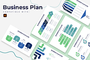 Business Plan Illustrator Templates, a Presentation Template by Slidesmash (Thumbnail 1 of 4)