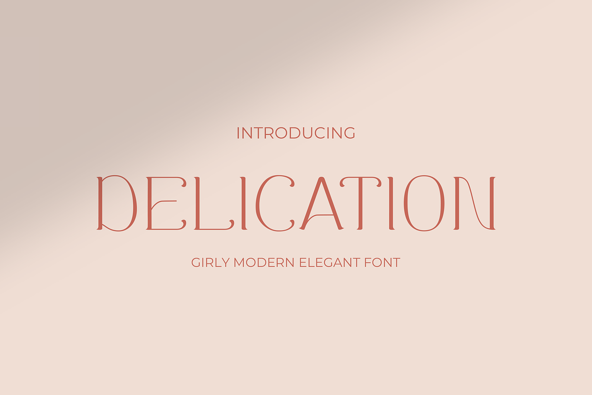 Delication, a Serif Font by Pinisi ART (Photo 1 of 10)