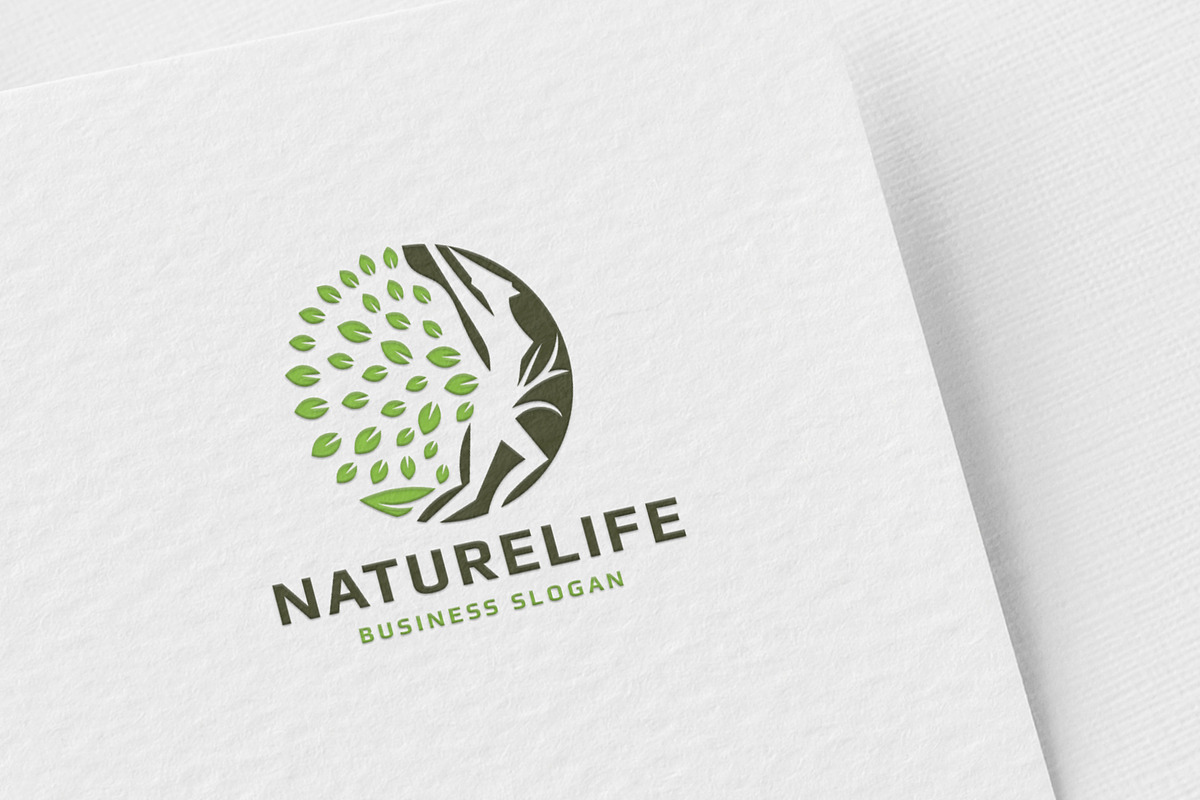 Women Nature Life Logo, a Branding & Logo Template by Design_Planet (Photo 1 of 5)