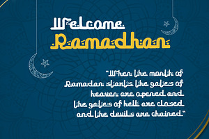 Arabinta - Arabic Ramadhan Font