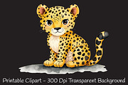 Minimalist Cartoon Animals Clipart, an Illustration by RobertsArt (Thumbnail 3 of 7)