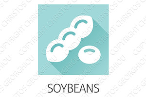 A Soybean Soy Bean Food Allergen, a Food Illustration by Christos Georghiou