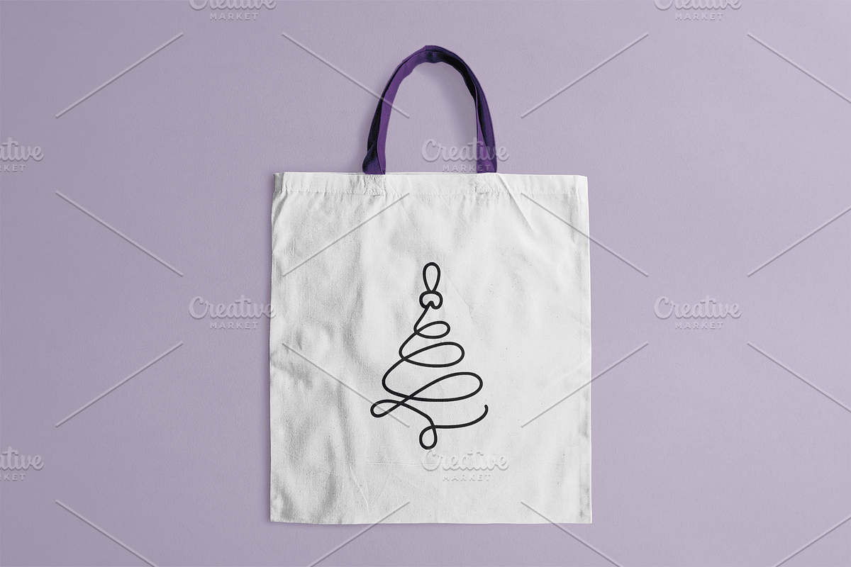 Abstract Spiral Line Christmas Tree, a Branding & Logo Template by Vectorium Studio (Photo 2 of 2)