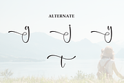 Morning Vacation | Script Font, a Handwritten Font by Scratchones (Thumbnail 8 of 9)
