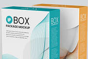 Box Package Mockup - 12 views, a Packaging Mockup by Illusiongraphic (Thumbnail 20 of 29)