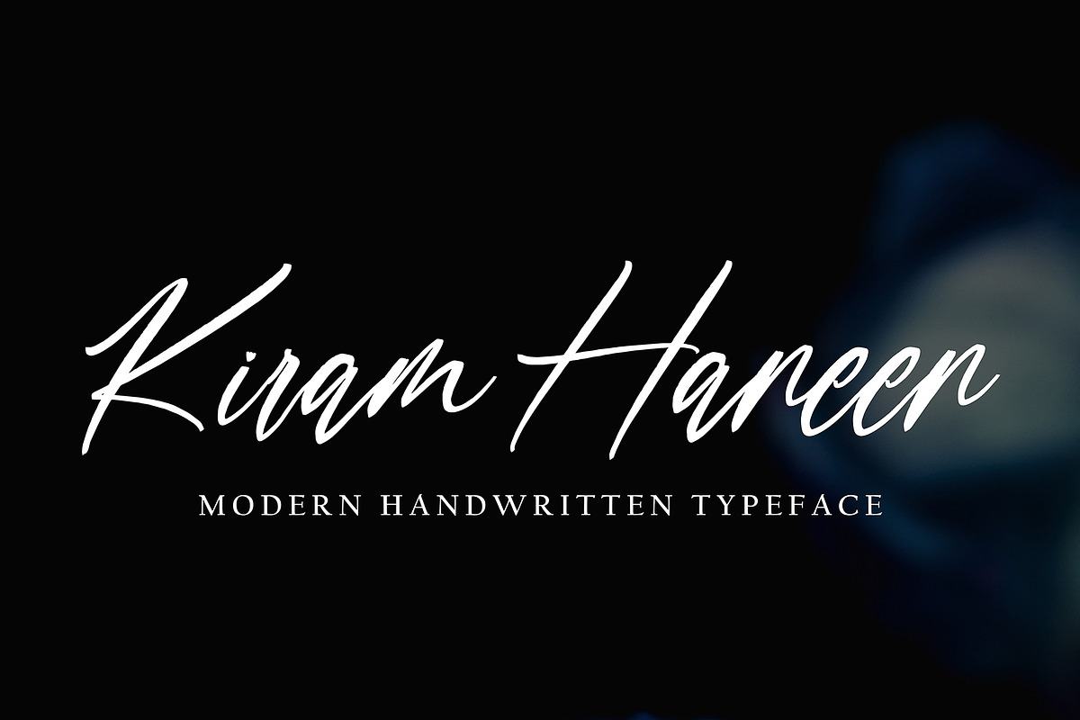 Shalenttina, a Handwritten Font by pineungtype (Photo 3 of 7)