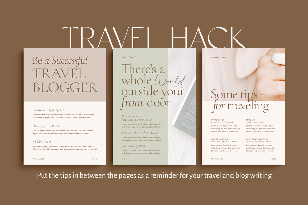 Planner 2024 Self-Growth CANVA PS, a Magazine Template by Eviory (Photo 23 of 27)